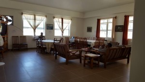 Common room and dining area