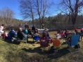 Earth Sunday Outdoor service at Fawn Lake